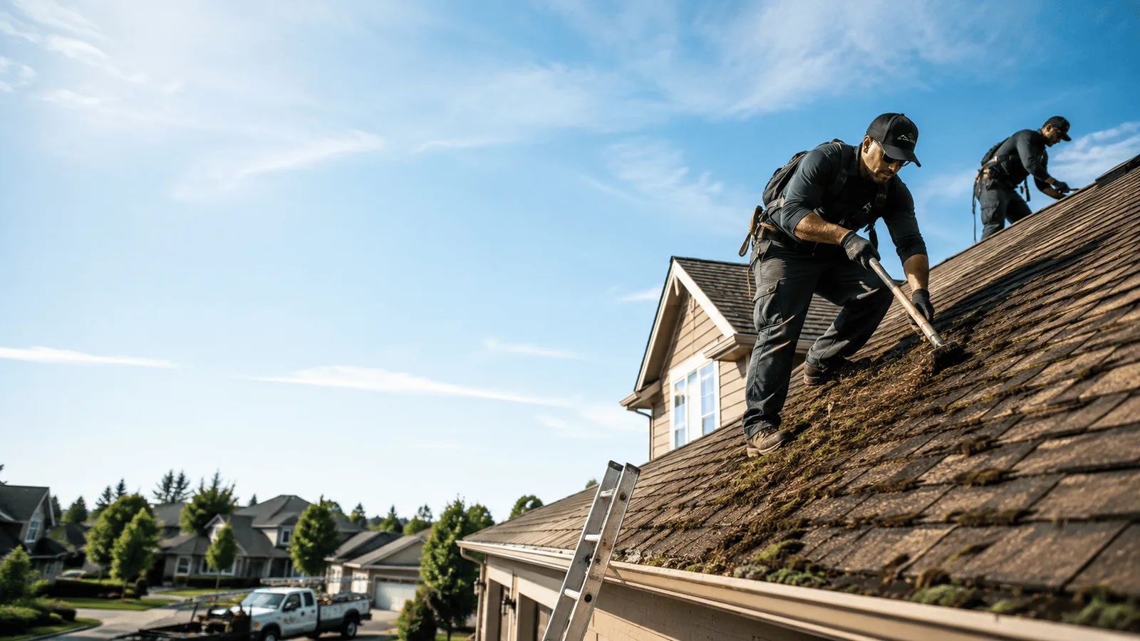 Roof Moss Removal in Clifton, IL near me